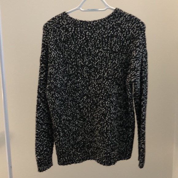 Vince Open Knit Popcorn Drop Shoulder Crew Sweater (size XS) - Picture 3 of 7